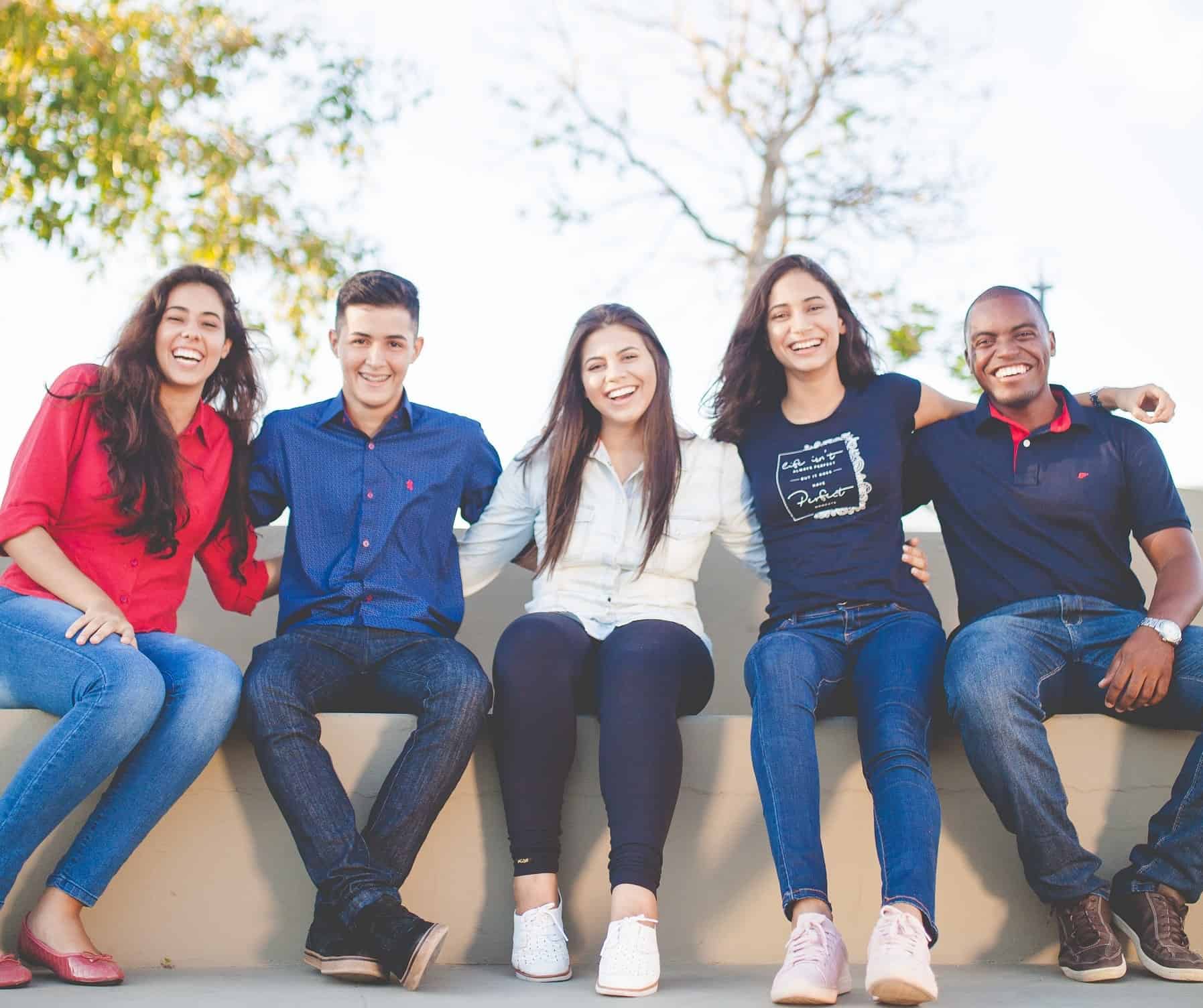 Diverse Group of Happy People